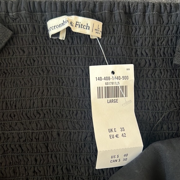 Abercrombie & Fitch Crop Top Size Large - Picture 3 of 5